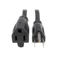 thumbnail image 1 of Eaton Tripp Lite Series Rallonge Électrique, NEMA 5-15P à NEMA 5-15R - Robuste, 15A, 120V, 14 AWG, 10 Pieds (3.05 m), Noir - Câble d'Extension Électrique - NEMA 5-15 (F) à NEMA 5-15P (m) - AC 110 V - 10 Pieds - Noir, 1 of 7