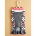 thumbnail image 4 of 1pc Knitted Dog Sweater, Four-Leaf Clover Pattern, European And American Style, For Teddy, Bichon, Panda, Cat Etc. Pet Clothes, 4 of 4
