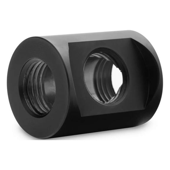 EKWB EK-Quantum Torque T-Splitter Fitting, 3x Female Ports, Black
