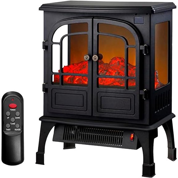 Chimenea Electrica Bluelander, Negro