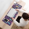 thumbnail image 3 of Long Mouse Pads for Desk,Purple Cartoon Dinosaurs Planets Stars Desk Mats on Top Of Desks, Desk Mouse Pad Extra Large with 3mm Non-Slip Base and Stitched Edge for Gaming,Work,Home 31.5"x11.8", 3 of 5