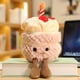 thumbnail image 4 of Juguete de peluche con forma de pastel, juguete de peluche con forma de pastel de cumpleaños, juguete de peluche de dibujos animados, juguete de peluche para niños, diseño revolucionario, 4 of 10