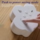 thumbnail image 5 of Reloj despertador LED con forma de nube, pantalla grande, moderno reloj de escritorio para dormitorio, formato 12/24 h, alarma silenciosa, alimentación CA, pantalla de 6 pulgadas, para uso, 5 of 9