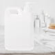 thumbnail image 5 of Botellas con bomba de 2,5 L para esterilización de líquidos, jabón líquido, cosméticos, envase de plástico para almacenamiento de productos químicos (blanco), 5 of 8
