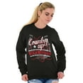 thumbnail image 4 of Country Down South Lucky Horse Shoe Sweatshirt for Men or Women Brisco Brands L, 4 of 6
