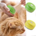 thumbnail image 1 of Fiudx Cepillo de Vapor Recargable para Mascotas, Masajeador de Gel de Sílice, Función de Autolimpieza, Elimina El Pelo Suelto, Peine Suave para Mascotas, Aseo Cómodo, Regalo Ideal para Amantes de Las, 1 of 5