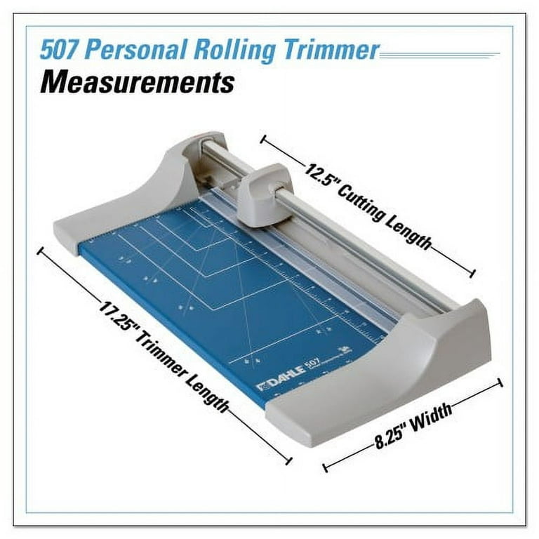 Rolling/Rotary Paper Trimmer/Cutter, 7 Sheets, 12 Rolling/Rotary Paper Trimmer/Cutter, 7 Sheets, 12