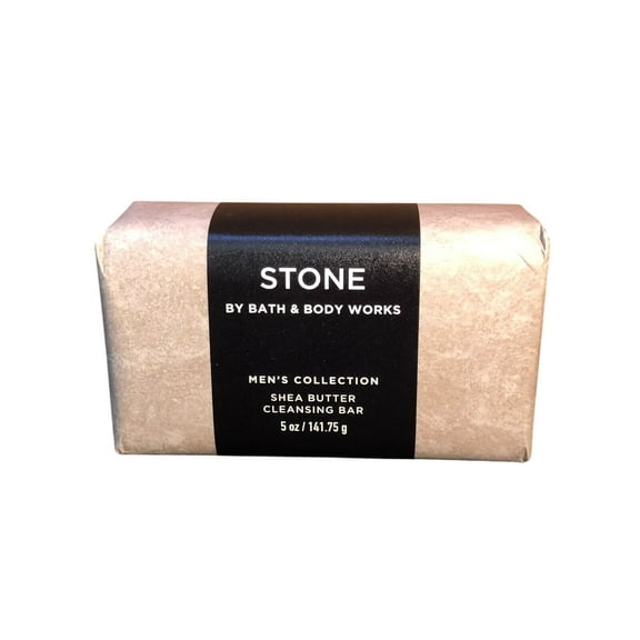 Bath and Body Works Stone (Men's Collection) Shea Butter Cleansing Bar (5 oz / 141.75 g)