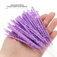 thumbnail image 4 of Uxcell 3.2mm Flower Stamen, Artificial Flower Stamen Pistil Matt Floral Pollen Stamen for DIY Christmas, Purple 100 Pcs, 4 of 6
