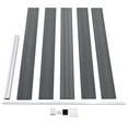 thumbnail image 5 of vidaXL Garden Fence WPC 68.9"x41.3" Gray, 5 of 9