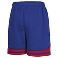 thumbnail image 3 of Youth Royal Philadelphia 76ers Teardrop Fleece Shorts, 3 of 4