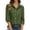 Army Green, variant on Women's Button Down Shirts Collared Solid Color Work Fashion Spring Tops Long Sleeve Business Casual Blouses