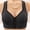Black, variant on Jelly Bras For Women Front Closure Bra For Senior Women Plus Size Full Coverage Comfort Wireless Support Pink S-Xxl