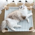 thumbnail image 3 of AMERTEER Lit pour Chaton Grande Capacité de Charge Lit Surélevé Confortable Respirant Lit pour Chat Chien pour l'Été, 3 of 10
