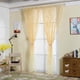 thumbnail image 3 of Rankomu Cortina Transparente de poliéster para Ventana, Cortina Transparente con Bolsillo para Barra, Cortina con Estampado de Tul para Cocina, Dormitorio, Sala de Estar, 79 × 39 Pulgadas(Amarillo), 3 of 5