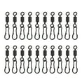 thumbnail image 4 of koolsoo 20 Pieces Fishing Swivels and Clips Fishing Accessories Sturdy Fishing Clips, 4 of 9