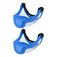 thumbnail image 1 of 2Pcs Protective Face Shield, Reusable Full Coverage Design with Anti Fog Lens and Adjustable Strap, for Industrial and Household Use, 1 of 7