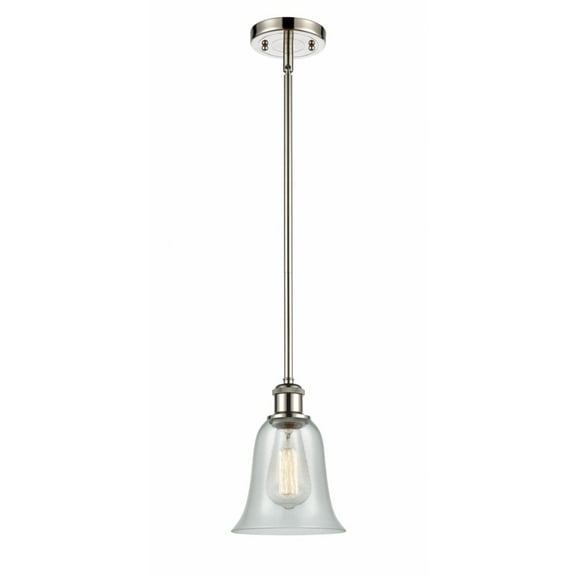 Innovations 516-1S-PN-G2812-LED Hanover 1 Light Pendant part of the Ballston Collection, Polished Nickel