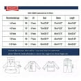 thumbnail image 3 of GigrtiJin Kids Fall Winter Hooded Jacket Drawstring Zip up Button Solid Color Warm Casual Loose Padded Coat with Pockets, 3 of 9