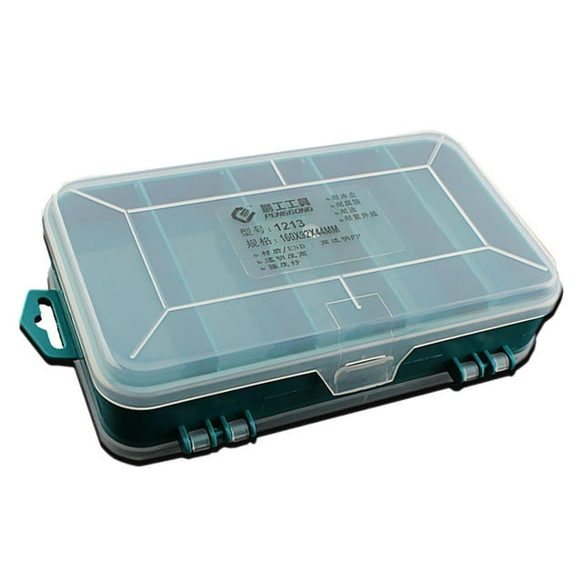 Almencla 8-Girds Professional Portable Organizer Storage Tools Box, Multi-functional Case