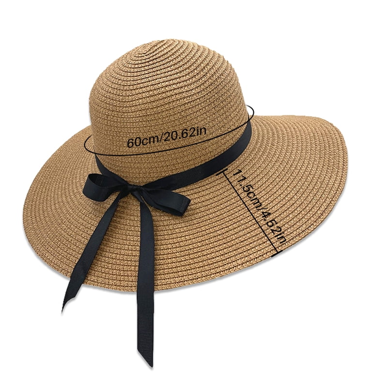 BCOOSS Summer Sun Hat for Women, Wide Brim UV Protection  display picture 2