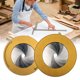 thumbnail image 1 of La herramienta de dibujo de acero inoxidable se puede ajustar a una variedad de especificaciones regla de círculo de dibujo giratoria circular regla de dibujo circular creativa LingWen 8390615297004, 1 of 1