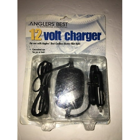Anglers' Best 12 Volt Charger-For Anglers' Best Cordless Electric Fillet (Best Electric Fish Fillet Knife)
