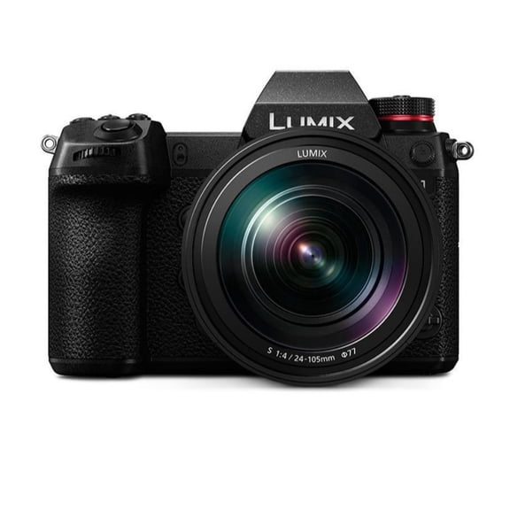 Restored Panasonic LUMIX S1 24.2MP Digital Mirrorless Camera with 24-105mm f/4 Lens (Refurbished)