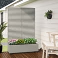 thumbnail image 3 of MAYEERTY 72×47 Iron Gray Planter with Climbing Frame, 3 of 5