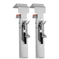 thumbnail image 2 of Cqxid Fixing Clip Clearance Adjustable Drawer Fixing Clamp Drawer Front Installation Clamps Cabinet Installation Clamps Stainless Fixing Clips For Carpenter Household Tables Desks Mount, 2 of 8