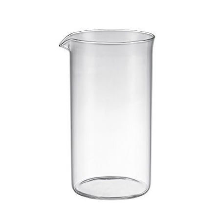 French Press 12 Cup Bodum Bruntmor Universal Replacement beaker Spare Heat & Shock resistant Borosilicate Glass Carafe for French Press Coffee Maker, 8-cup, 34-ounce (Fits most Bodum's and all other 8 cup French Press that has ()