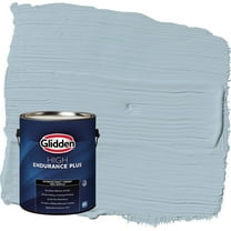 Glidden HEP Chambray / Blue Semi-Gloss Exterior Paint with Primer, 1 Gallon