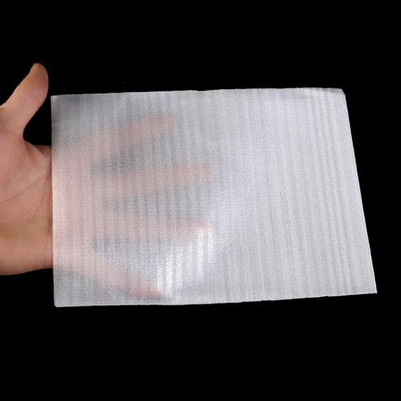 HONMEET 100Pcs Impact Absorbing Foam Bags for Packaging Glassware Cups and Electronics