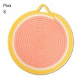 thumbnail image 3 of CAROOTU Colorful Cotton Rope Coasters Heat Insulation Placemats Simple Style Kitchen Accessories for Home Restaurant, 3 of 6