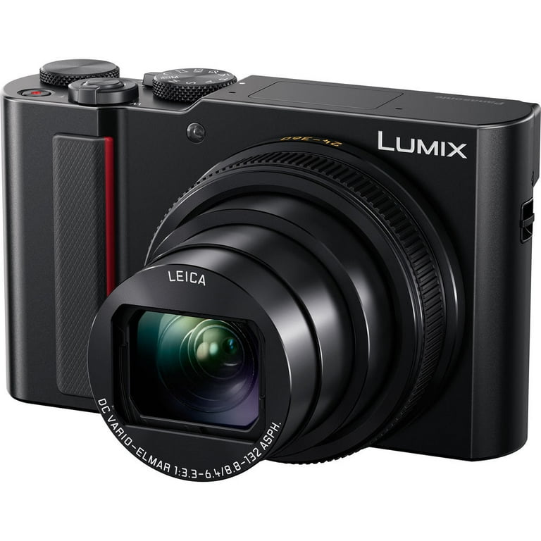 Open Box Panasonic LUMIX ZS200D 4K Digital Camera, 20.1MP 1-Inch