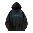 thumbnail image 2 of Sudaderas con capucha para mujer, sudadera de manga larga, jersey sencillo, sudadera con capucha para otoño e invierno, Camping, caminar y desplazarse , l L, 2 of 8
