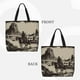 thumbnail image 2 of Easygdp Western Desert Cowboy Bolsa Tote para Mujer, Bolso de Hombro para Trabajo, Playa, Viajes, Compras y Supermercado, 2 of 7