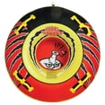 thumbnail image 1 of Airhead Big Shot Quadruple Rider Boat Lake Water Towable Open Top Tube (2 Pack), 1 of 5
