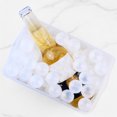 thumbnail image 6 of NOGIS 24 Pack Reusable Ice Cube for Drinks, Clear Round Shape Plastic ice Cubes Without Diluting BPA Free, Refreezable Ice Cubes for Coffee, Wine, Whiskey, Cocktails (Round), 6 of 7