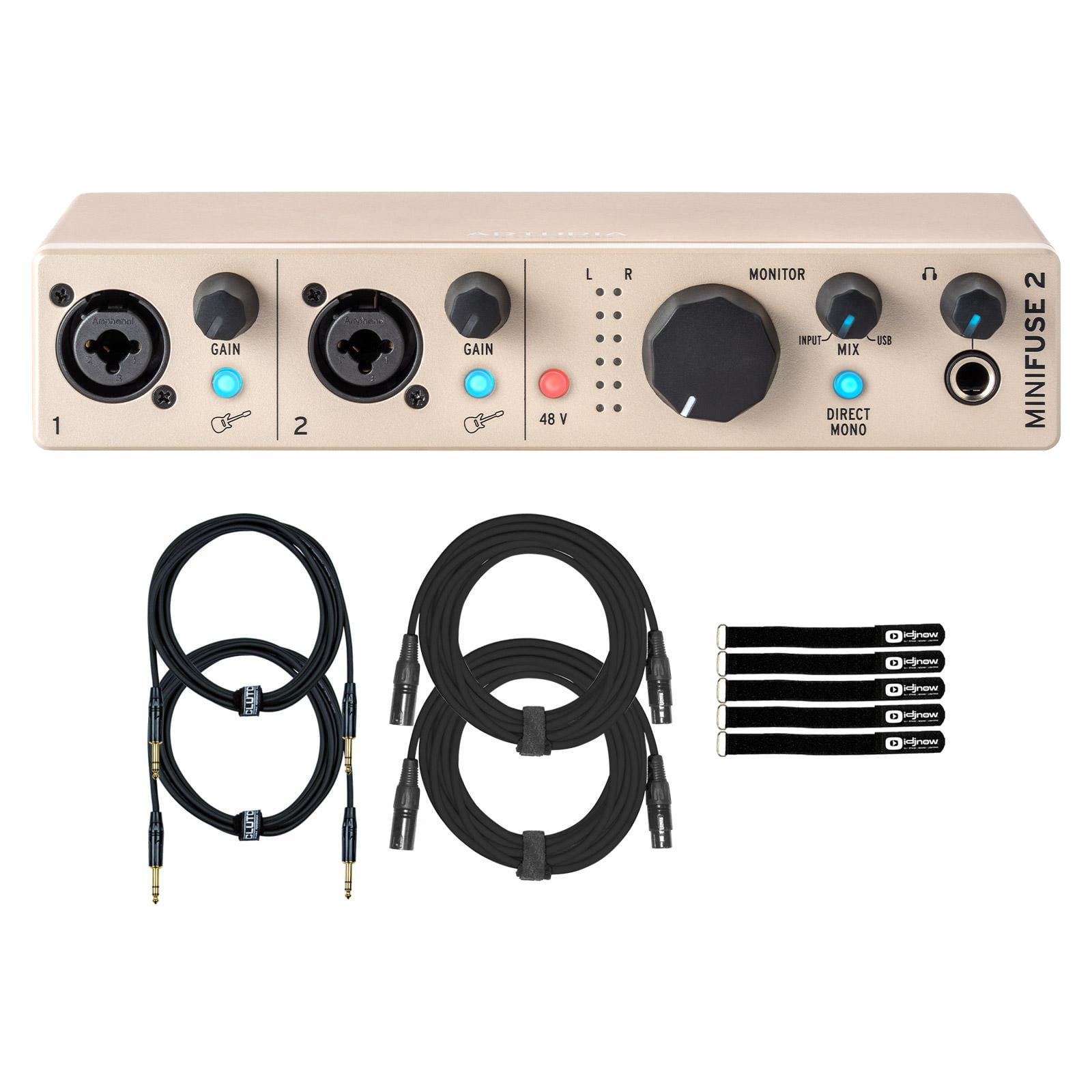 Audient iD4 MKII USB-C Audio Interface, 2-in/2-out, 1 Mic Preamp