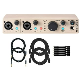 Focusrite Scarlett 2i2, 2x2 USB Audio Interface, 192kHz/24-bit, 2