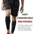 thumbnail image 3 of SIISLL Lightweight Adult Soccer Shin Guard, Silicone Black, 3 of 6
