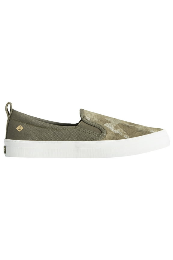 Womens Crest Twin Gore Camo Slip On Athletic Sneakers Casual Shoes