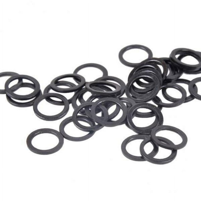 Almencla 5-6pack 100 Pièces Planche à Roulettes Essieu Rondelles de Vitesse Longboard Matériel 6 Pièces