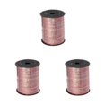 thumbnail image 4 of kurtrusly Sparkling Ribbon Balloon Sturdy And Durable For Crafts And Gift Packaging Tidy Golden Curled Ribbon Rose Gold 3Set, 4 of 6