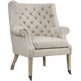 thumbnail image 1 of Modway Chaise Longue Rembourrée en Tissu, Couleur Sable, 1 of 5