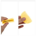 thumbnail image 4 of Unique Bargains 1 Pc Reusable Facial Sponges Runways Shape for Removing Dirt 4.13"x3.35"x0.31" Yellow, 4 of 6