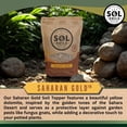 thumbnail image 4 of Sol Soils Original Sol Topper - Decorative Grey, Gold & Red Rock Soil Topper for Potted Plants & Succulents, Natural Pest Barrier, 4 of 8