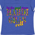 thumbnail image 4 of Inktastic Mardi Gras Let the Good Times Roll Boys or Girls Toddler T-Shirt, 4 of 5