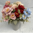 thumbnail image 3 of Xiao Hua 3 flores artificiales de peonía, flores falsas, flores artificiales para decoración de bodas, 3 of 5